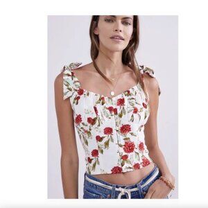 Anthropologie Corset Top Wmns Sz XL